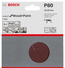 Набор шлифкругов Bosch F460 Expert for Wood and Paint 1609200162 (5 шт)