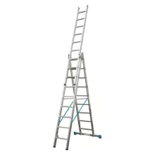 Лестница-стремянка трехсекционная KRAUSE Stabilo 3x9 ступеней (133755)