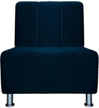 Кресло Бриоли Руди полоса В69 синий