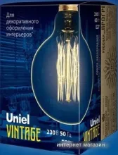 Лампа накаливания Uniel IL-V-G125 E27 60 Вт UL-00000480