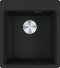Мойка Franke MRG 610-39 FTL Черный матовый ВЕНТИЛЬ-АВТОМАТ в комплекте, выпуск 3,5, скрытый перелив в чаше