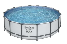 Бассейн Bestway Steel Pro MAX 5612Z (488x122, с фильтр-насосом и лестницей)