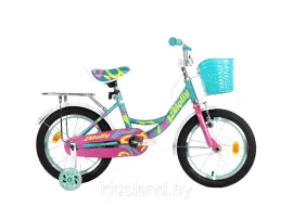 Детский велосипед Krakken Molly 16" (бирюзовый)