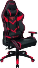 Кресло поворотное Седия VIPER чёрныйкрасный