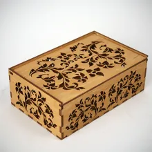 Деревянная коробка Винтаж