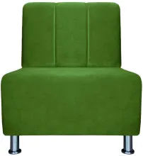 Кресло Бриоли Руди полоса В26 зеленый
