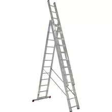 Лестница-стремянка трехсекционная KRAUSE Corda 3x12 ступеней (010445)