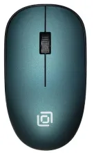 Мышь Oklick 515MW (черный/зеленый)
