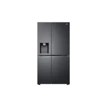 Холодильник с морозильником LG GC-L257CBEC Черный