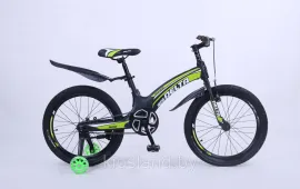 НОВИНКА Детский облегченный велосипед Delta Prestige MAXX 20"" (чёрно-зеленый)