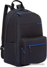 Школьный рюкзак Grizzly RQL-118-31 (черный/синий)