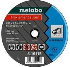 Отрезной диск Metabo 616100000