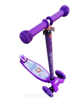 Самокат Scooter Maxi "Sofia" фиолетовый с рисунком