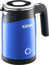 Электрочайник Kitfort KT-639 2 синий, черный