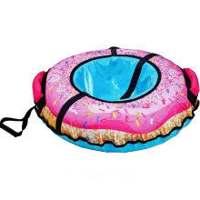 Надувная ватрушка (тюбинг) NIKA 85 см "Пончик" с автокамерой