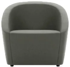 Кресло мягкое Бриоли Джакоб J20 серый
