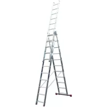 Лестница-стремянка трехсекционная KRAUSE Corda 3x11 ступеней (010421)