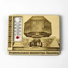 Магнитик с термометром Национальная библиотека