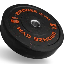 Bronze Gym Диск бамперный 25кг д50