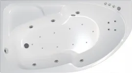Ванна гидромассажная Triton София -левая 1700 x 950 мм Базовая, Flat металл.(гидро)