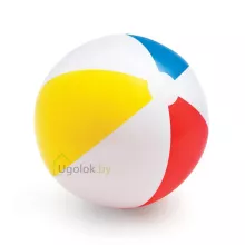 Мяч пляжный Intex четырёхцветный 51 см (59020NP)