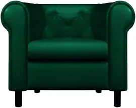 Кресло Бриоли Винчестер L15 зеленый