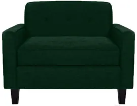 Кресло Бриоли Берн J8 темно-зеленый