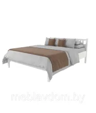 Кровать двуспальная "Луиза 2" (1600х2000мм) Ф-140.02 цвет белый