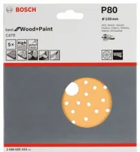 Набор шлифкругов Bosch Best for Wood and Paint 2608608X83 (5 шт)