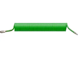 Спиральный шланг ECO AHU-108 (зеленый, 8 мм, 10 м)