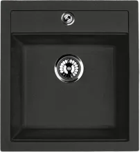 Кухонная мойка ZorG Como 46 (черный опал) черный