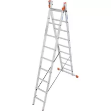 Лестница-стремянка KRAUSE Dubilo 2x9 ступеней (129475)