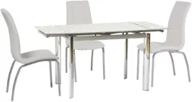 Обеденный стол Signal GD-019 белый