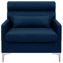 Кресло Бриоли Отто L18 синий