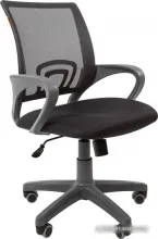 Кресло CHAIRMAN 696 grey (серый/черный)