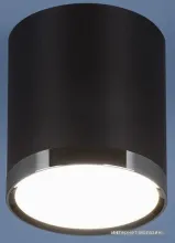 Точечный светильник Elektrostandard DLR024 6W 4200K (черный матовый)