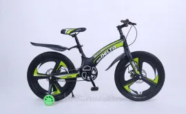 НОВИНКА Детский облегченный велосипед Delta Prestige MAXX 20""L (чёрно-зеленый)
