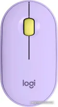 Мышь Logitech M350 Pebble (лавандовый)