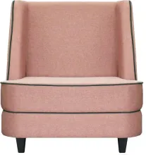 Кресло Бриоли Рико J11 розовый