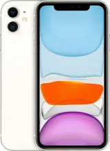 Смартфон Apple iPhone 11 128GB White, Grade B, 2BMWM22, Б/У