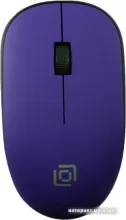 Мышь Oklick 515MW (черный/фиолетовый)