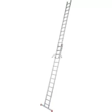 Лестница выдвижная KRAUSE Fabilo Trigon 2x15 ступеней (129321)