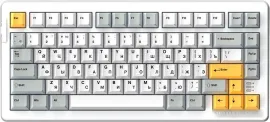 Клавиатура Dareu A81 (белый, Dareu Firefly)