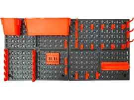 Стенд Blocker Boombox Expert с наполнением 652x100x326 мм (черный/оранжевый)