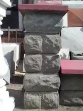 Блок столба "Рваный камень новый"