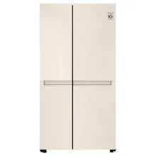Холодильник с морозильником LG GC-B257JEYV Бежевый