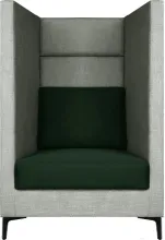 Кресло Бриоли Дирк J20-J8 (серый, зеленые вставки)