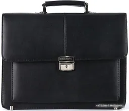 Мужская сумка Poshete 250-9635-5-BLK (черный)