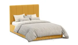Мягкая кровать Джессика 140 Amigo yellow с подъемным механизмом