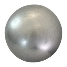 Фитбол с насосом UNIX Fit антивзрыв, 75 см (серый)